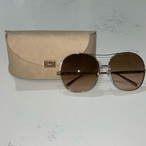 Chloe Gold sunglasses
